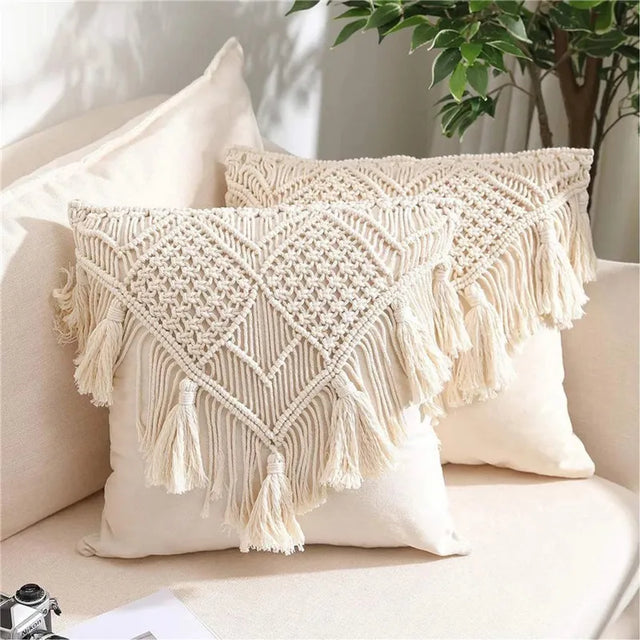 Boho Throw Pillow Covers - Knotique